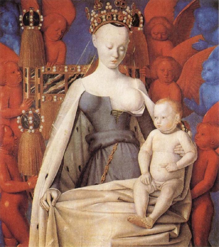 Jean Fouquet Madonna and Child